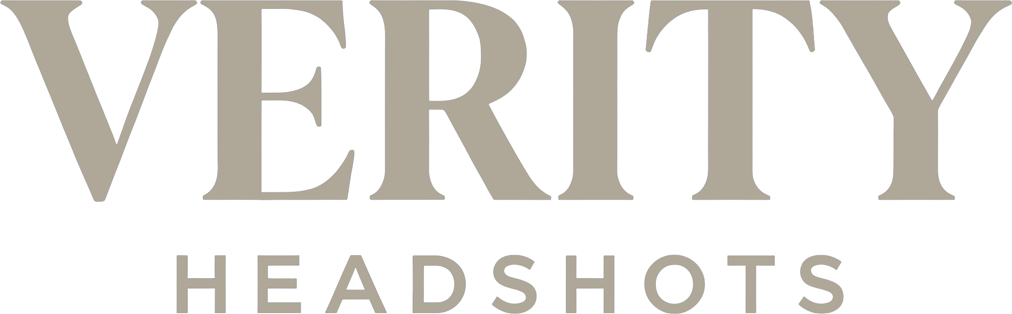 Verity Headshots Logo